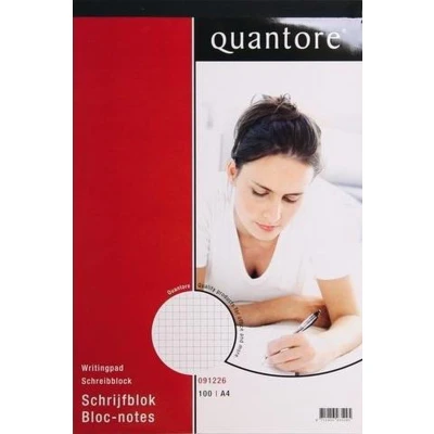 Afbeelding van Schrijfblok Quantore A4 ruit 5mm