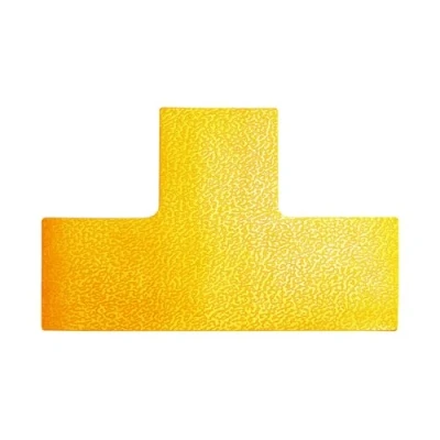 Afbeelding van Durable 170004 Stelplaatsmarkering vorm T Signaalgeel 10 stuk(s) (l x b h) 150 100 0.7 mm