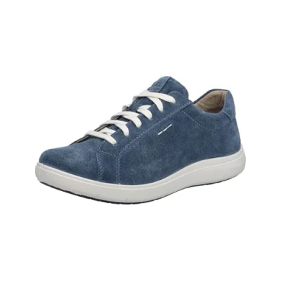 Afbeelding van Josef Seibel Megan 07 lage sneakers voor dames, G breedte (normaal), uitneembare binnenzool, Blauw, 38 EU