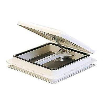Afbeelding van BSSTAIN Dakkap voor caravans, 40 x cm, wit