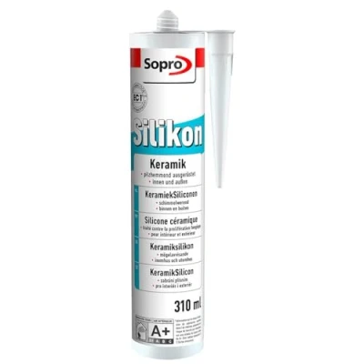 Afbeelding van Sopro Silicone kit Grijs nr. 15 a 310ML Wandtegel badkamer