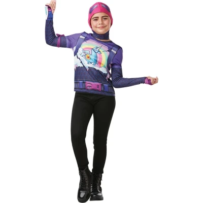 Afbeelding van Brite Bomber Fortnite™ t shirt en muts voor tieners Verkleedkleding Carnavalskleding