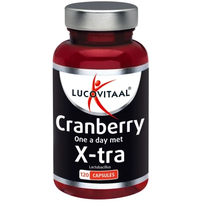 Afbeelding van Lucovitaal Cranberry met X tra Lactobacillus Capsules 120CP