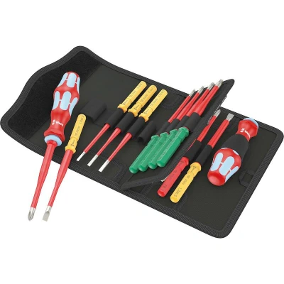 Afbeelding van Wera Kraftform Kompakt VDE Stainless 17 extra slim 1 Wisselklingset Elektronica