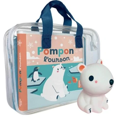 Image de Mon premier livre de bain Pompon l&#039;ourson (valisette plastique)