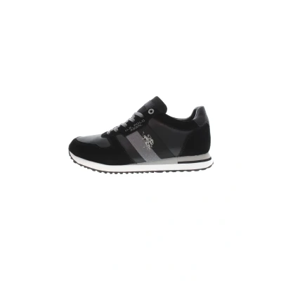 Afbeelding van U.S. Polo Assn. Xirio Sneakers laag, Heren, Maat: 45, Black grey Kunststof