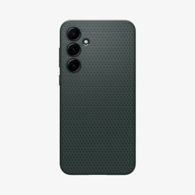 Afbeelding van Spigen Liquid Air Hoesje voor de Samsung Galaxy A55 Back Cover Flexibel TPU Groen
