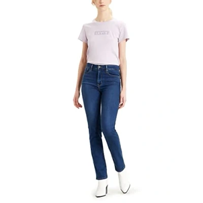 Image de Levi&#039;s Femme Jeans 724™ High Rise Straight, Bogota Boogie, 23W / 28L