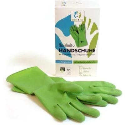 Afbeelding van Green and Fair Huishoudhandschoen M Natuurrubber