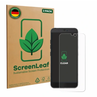 Afbeelding van ScreenLeaf Screenprotector voor Fairphone 3 Duurzame schermbescherming Folie Beschermfolie transparant (2 Stuks)
