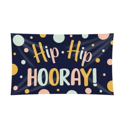 Afbeelding van Hip Hooray XXL Gevelvlag 90x150cm