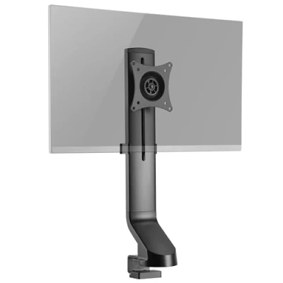 Afbeelding van monitorhouder voor tafel, VESA tafelhouder 17 27 inch, monitorhouder, 1 monitorarm TS2011, beeldschermhouder, kantelbaar, zwenkbaar, monitorarm,