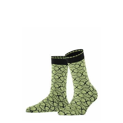 Afbeelding van Falke Flair Epoque Sokken, Dames, Maat: 35 38, Lemon