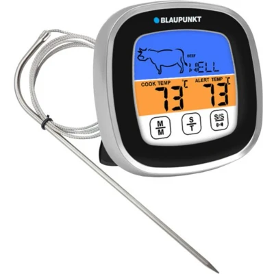 Afbeelding van Blaupunkt Digitale Keukenthermometer / Grillthermometer met 5 kookniveaus en 8 vleessoorten