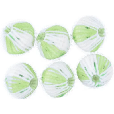Afbeelding van Metaltex Wasballen Pluisverwijderaars Groen/wit 6 Stuks