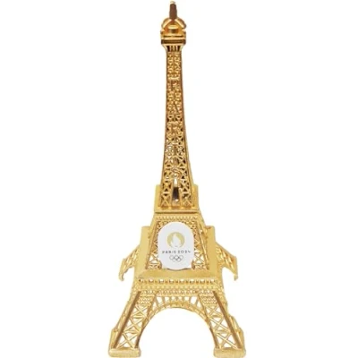 Afbeelding van PARIS 2024 Eiffeltoren JO Officiële collectie Olympische en Paralympische Spelen 15 cm, Goud, Goud