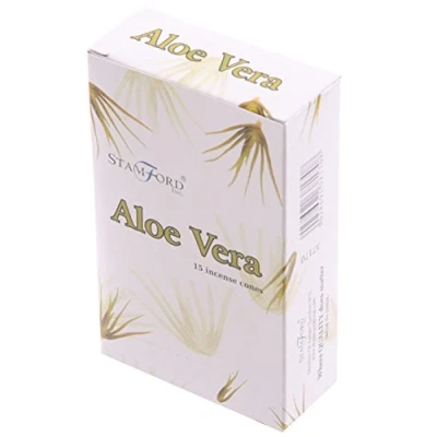 Afbeelding van Stamford aloe vera Wierook Kegels