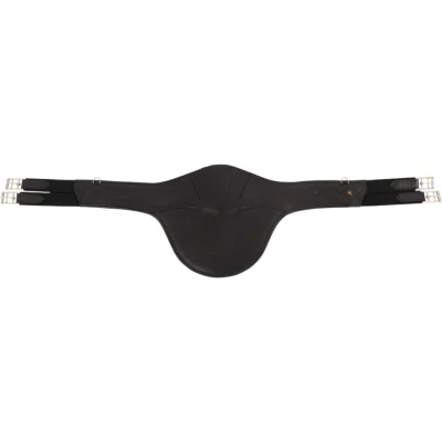 Afbeelding van BR Veelzijdigheidsingel Driffiel Buikflap Dubbel Elastiek Magneet Zwart 115cm