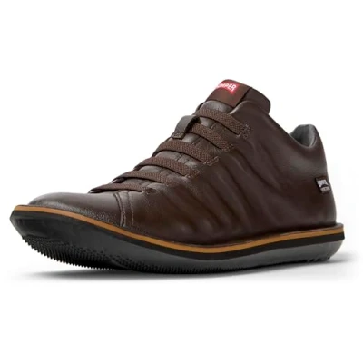 Afbeelding van Camper Beetle Sneakers laag, Heren, Maat: 39, Dunkelbraun Schoenen