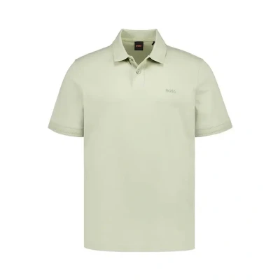 Afbeelding van BOSS Polo Pe_Interlock Groen XXL