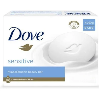 Afbeelding van Dove Beauty Cream Bar Sensitive Skin 4 x 90 g