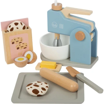 Afbeelding van Small Foot Houten Mixer Set, 12dlg.