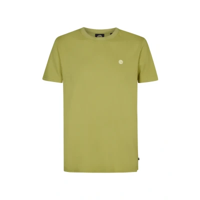 Afbeelding van Petrol Industries Heren Logo T shirt Nauticalcrest Groen Maat S