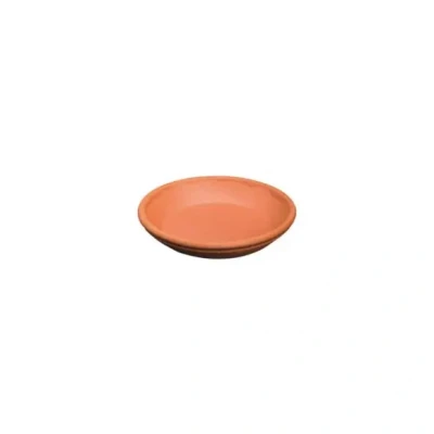 Afbeelding van Mega Collections Aardewerk Onderschotel Roodsteen Bloempotten 11 cm