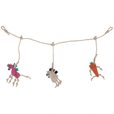 Afbeelding van QHP Horse Toy box hanger multi