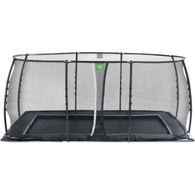 Afbeelding van EXIT groundlevel trampoline 305x519cm Dynamic (zwart)