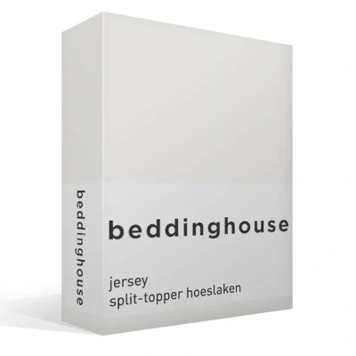 Afbeelding van Beddinghouse Jersey Splittopper Hoeslaken Off white