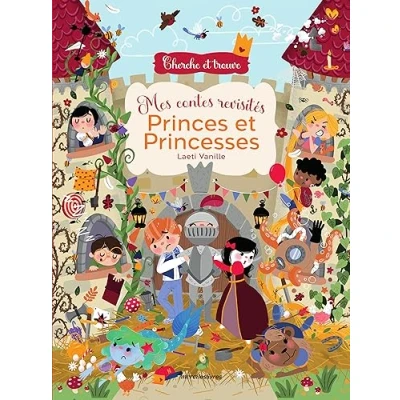 Afbeelding van Cherche et trouve mes contes revisites princes princesses