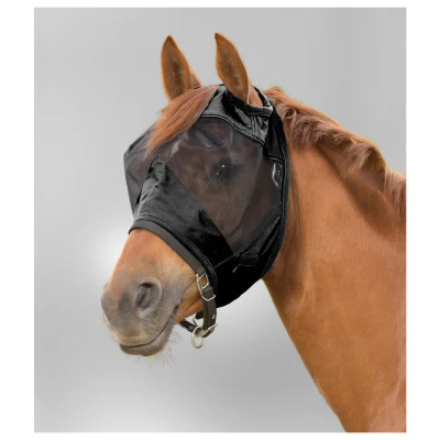 Afbeelding van Waldhausen Vliegenmasker Zonder Oren Zwart Anti insect Cob