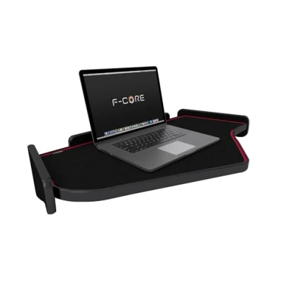 Afbeelding van F CORE truck accessoires Tabletten dashboard compatibiliteit voor MAN TGX 03.21 ROOD centraal