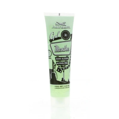 Afbeelding van Hairgum Mint Fixing Gel Alcohol Free 100gr Haibu by Kapperskorting.com