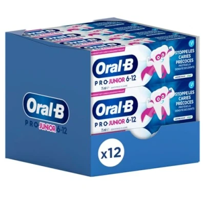 Afbeelding van Oral B Pro Junior Tandpasta 6 12 Jaar x 75 ml