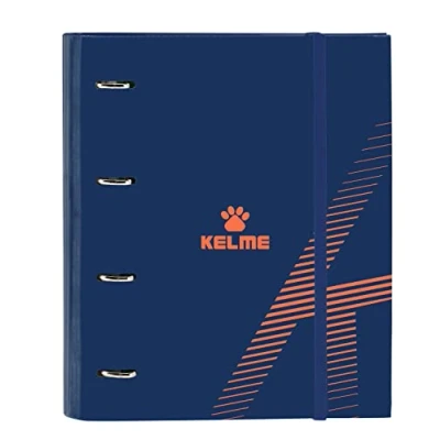 Afbeelding van Ringmap Kelme Navy blue Oranje Marineblauw (27 x 32 3.5 cm)