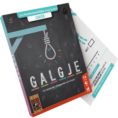 Afbeelding van 999 Games Galgje Junior Partyspel