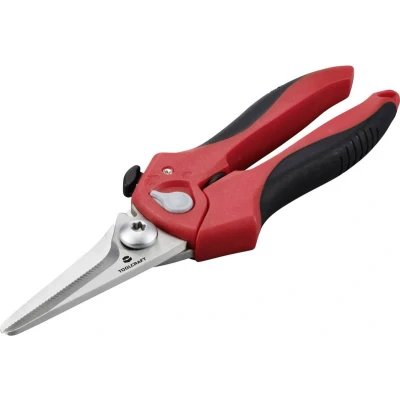 Afbeelding van TOOLCRAFT TO 9625917 Universele schaar 205 mm Rood, Zwart