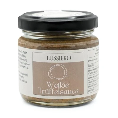 Afbeelding van Lussiero Witte Bianchetto sauzen à la troffen salsa met echte Tuber Borchii 80 g