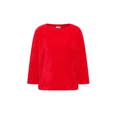 Afbeelding van Cecil CORD Longsleeve, Dames, Maat: Large, Rot