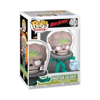 Image de Figurine Funko Pop Movies Mars Attacks Martian Soldier™ with Chase Modèle aléatoire