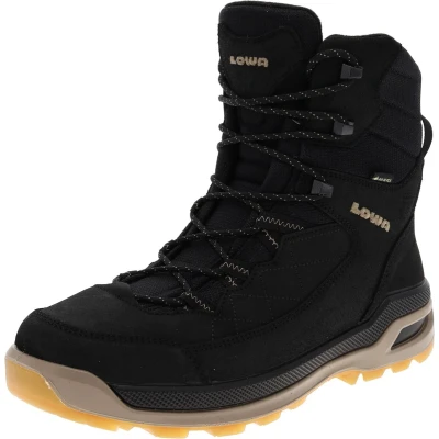 Afbeelding van Lowa Ottawa GTX Snowboots, Heren, Maat: 44.5, Schwarz/beige Leer en textiel