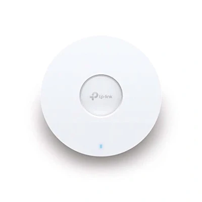Afbeelding van TP Link AX1800 Wi Fi 6 Dual Band Gigabit Access Point voor plafondmontage, Omada mesh, stroomvoorziening via Ethernet (802.3at) of DC, eenvoudige montage aan muur plafond, besturingssoftware