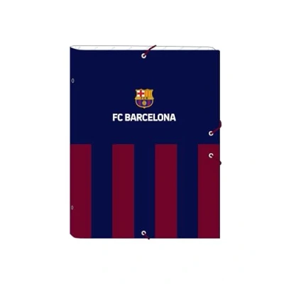 Afbeelding van Organiser Map F.C. Barcelona 24/25 Kastanjebruin Marineblauw A4 26 x 33.5 4 cm