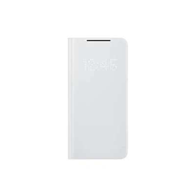 Afbeelding van Samsung Smart LED View Antibacteriële Hoesje Galaxy S21 Light Gray