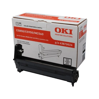 Afbeelding van OKI 43870024 Drum Zwart