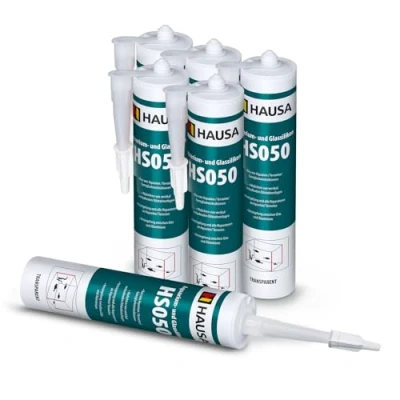 Afbeelding van HAUSA HS050 6 x 310 ml siliconen dompellijm