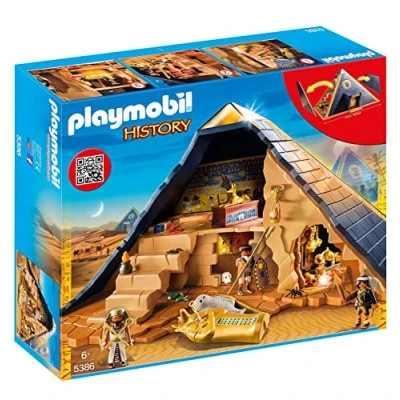 Afbeelding van PLAYMOBIL 5386 Piramide van de farao geschiedenis Avontuurlijke