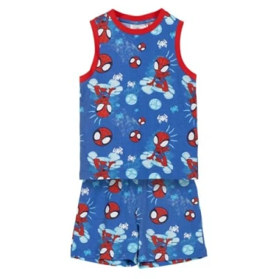 Afbeelding van Pyjama Kinderen Spidey Blauw Maat 5 Jaar